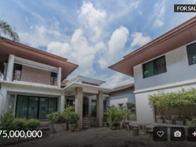 House, For sale, 75,000,000 THB, 3 bedrooms, 740 sqm