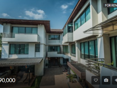House, For rent, 90,000 THB, 3 bedrooms, 360 sqm